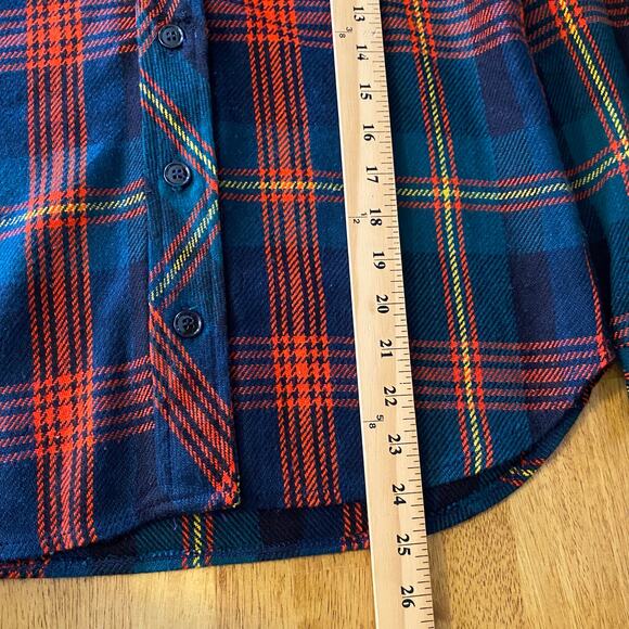 Vintage Sears JR Bazaar Women's Plaid Flannel Button Down Shirt Size Small Top - Picture 10 of 10